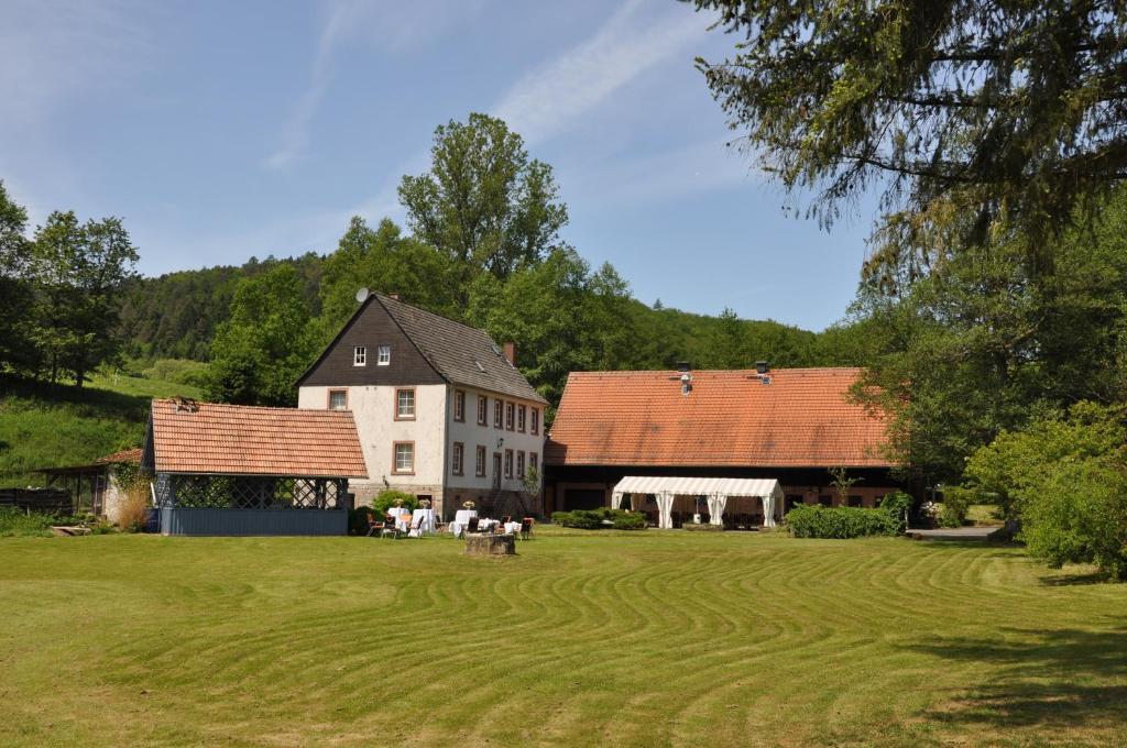 Landgasthof Geiersmuhle Hotell Vielbrunn Exteriör bild